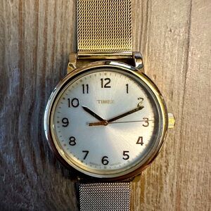 Timex Originals Quartz Champagne Dial Watch - NwT